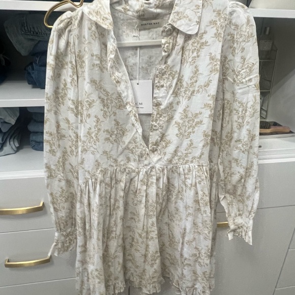 Morton Mac Alodie dress in Bloom in Petite - Picture 3 of 3